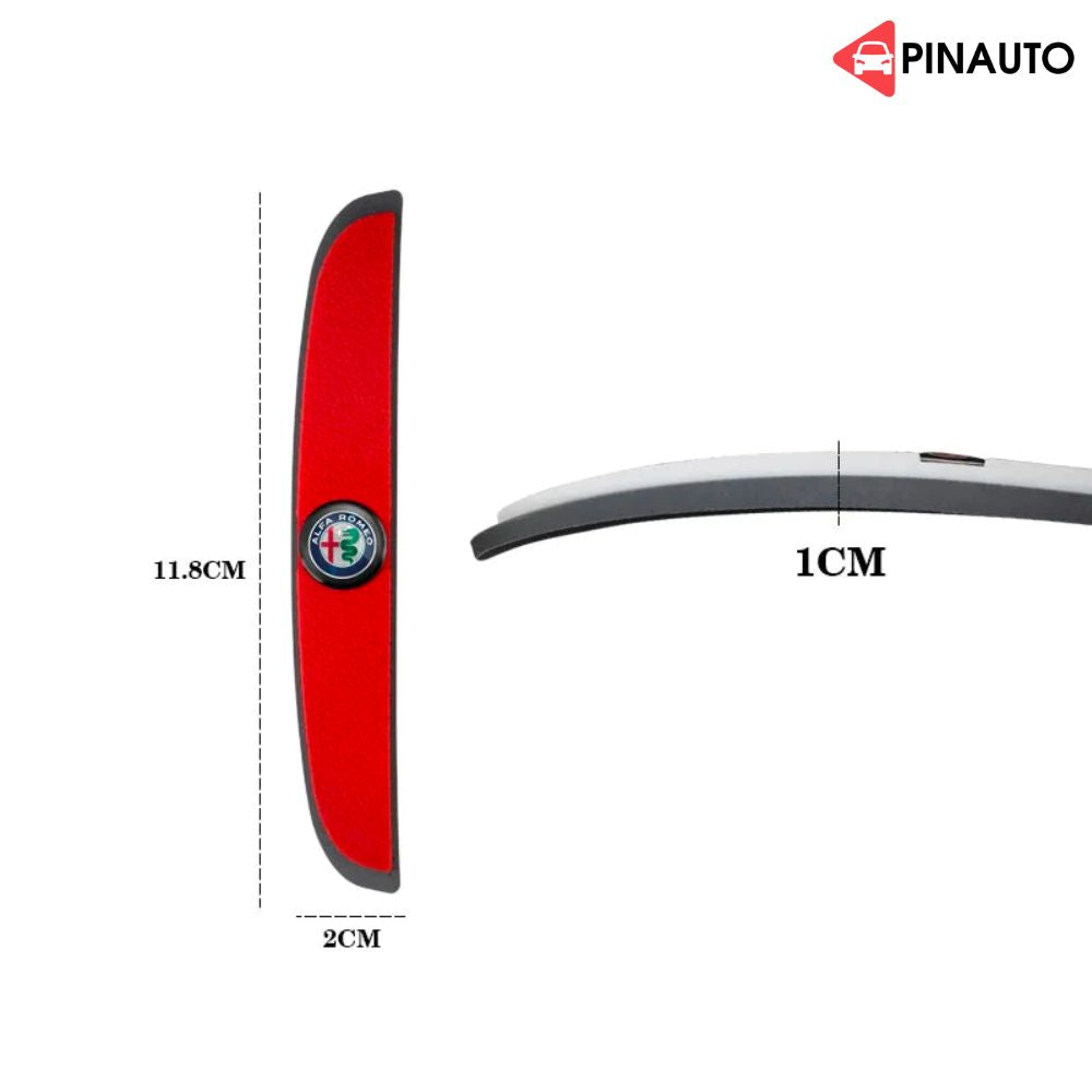 Stöt- och repskydd för dörrar (4 st)