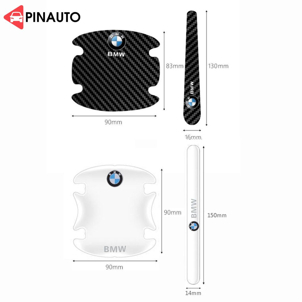 Protections individuelles des poignées - résistantes aux chocs et aux rayures (avant/arrière inclus)