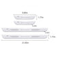 Pack of 2 LED Car Door Sill Plates