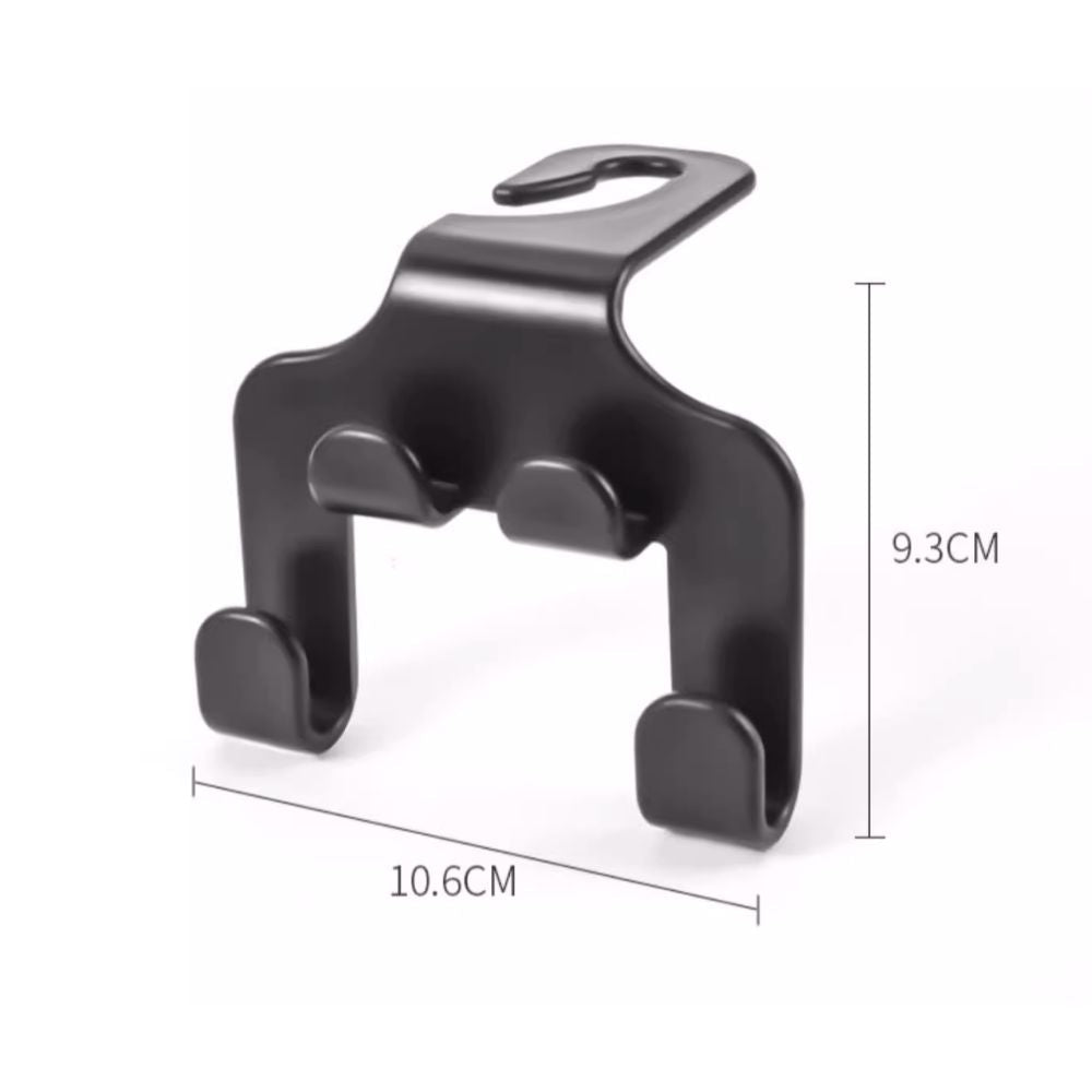 Personalized Car Seat Organizer Hooks