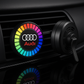 Lampe de voiture LED à rythme musical avec logo (avec diffuseur d'arômes)